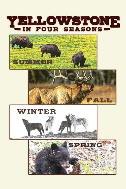 Poster for Yellowstone in Four Seasons