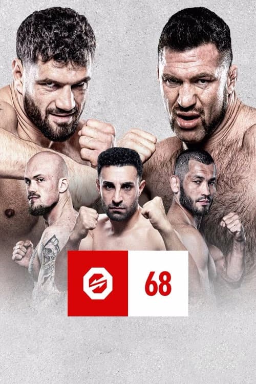 Poster for OKTAGON 68: Todev vs. Fleury
