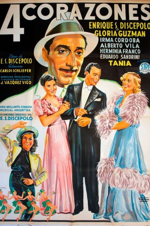 Poster for Cuatro corazones