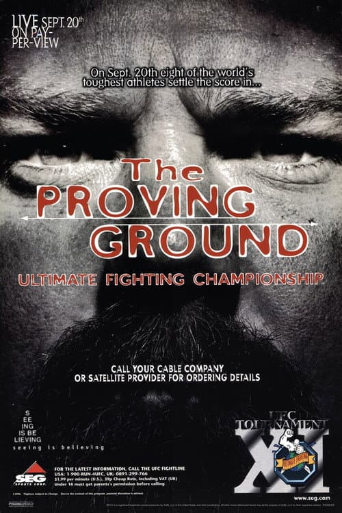 Poster for UFC 11: The Proving Ground