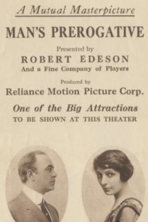 Poster for Man's Prerogative
