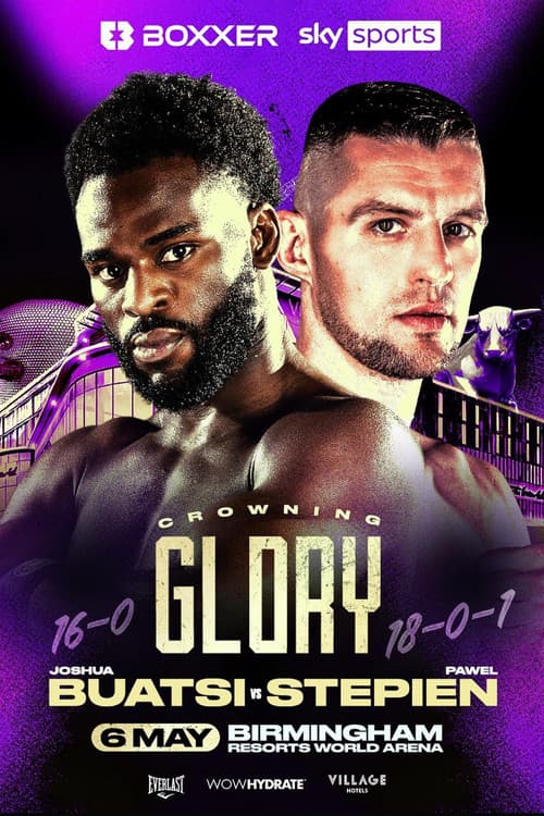 Poster for Joshua Buatsi vs. Pawel Stepien