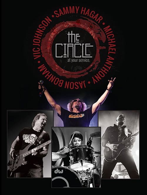 Poster for Sammy Hagar & the Circle | Live: At Your Service