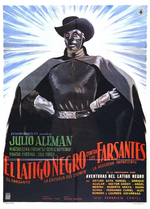 Poster for The Black Whip vs. the Impostors