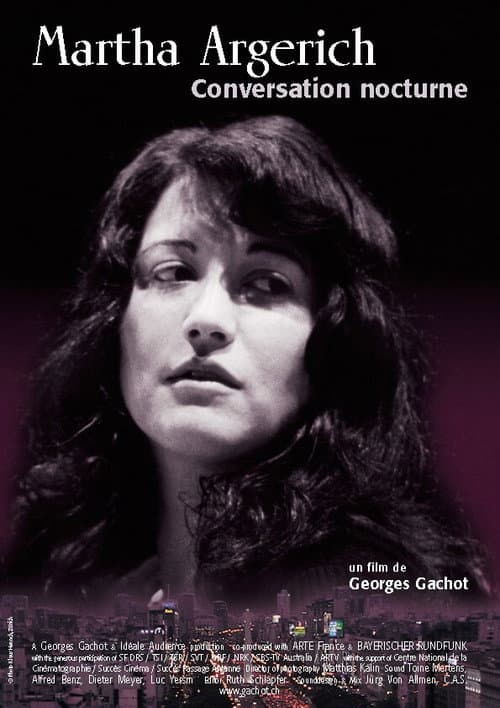 Poster for Martha Argerich Evening Talks