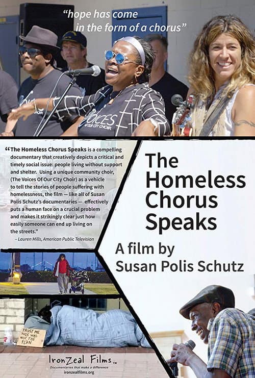 Poster for The Homeless Chorus Speaks