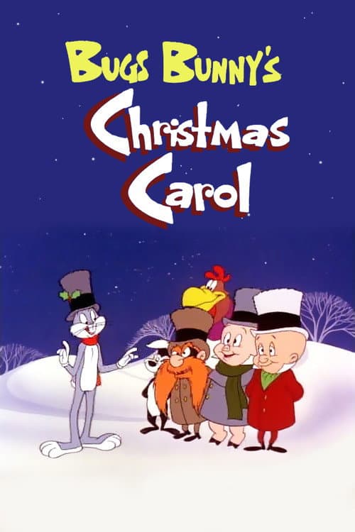 Poster for Bugs Bunny's Christmas Carol