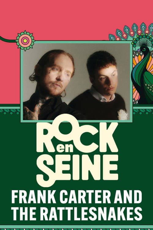 Poster for Frank Carter and the Rattlesnakes - Rock en Seine 2024