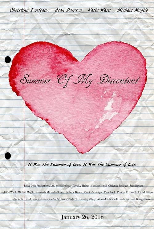 Poster for Summer of my Discontent