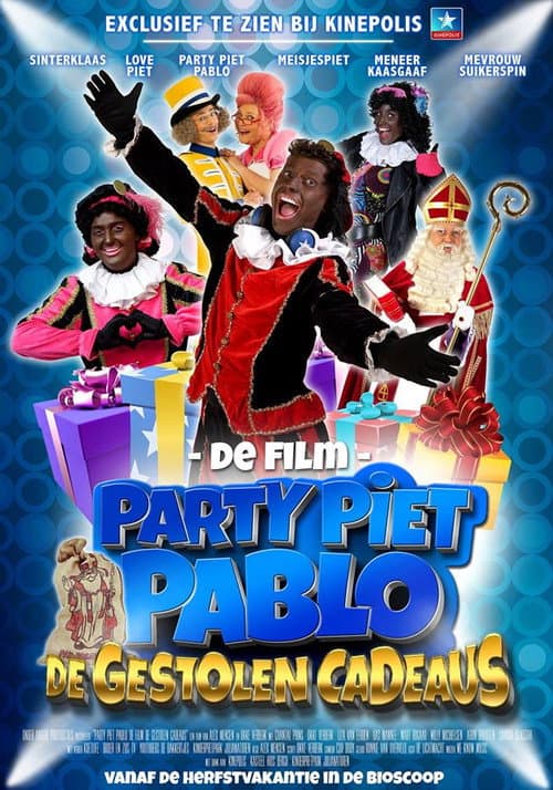 Постер до фільму «Party Piet Pablo en de gestolen cadeaus»