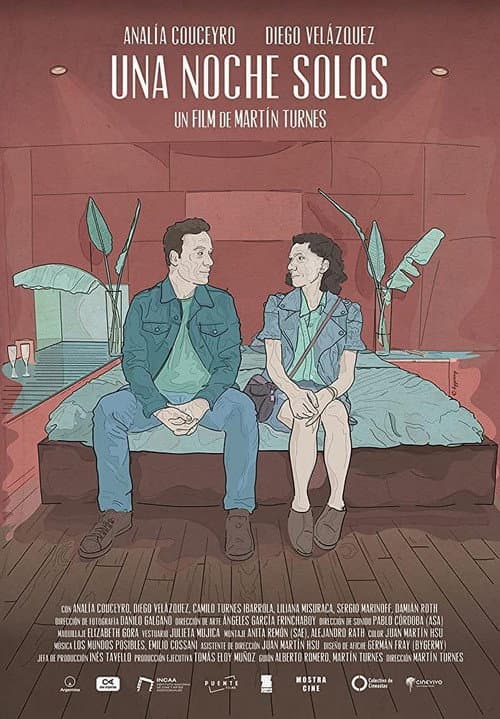 Poster for One night alone