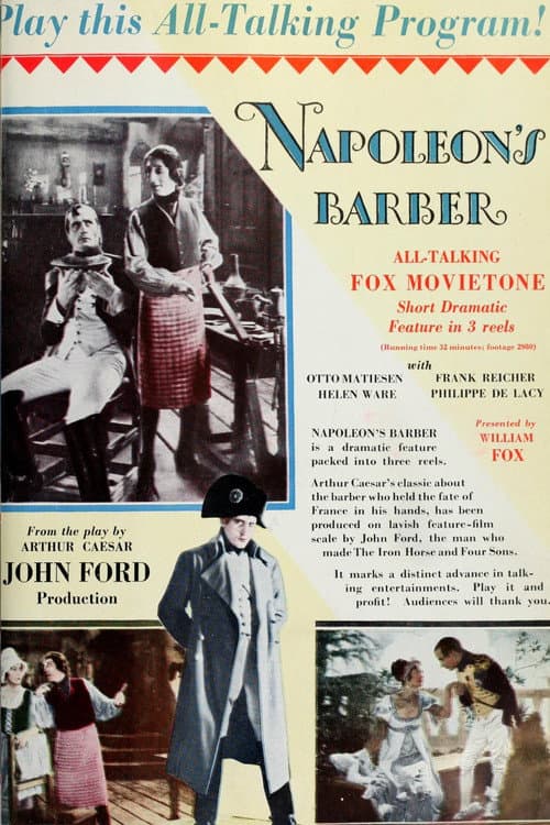 Poster for Napoleon's Barber