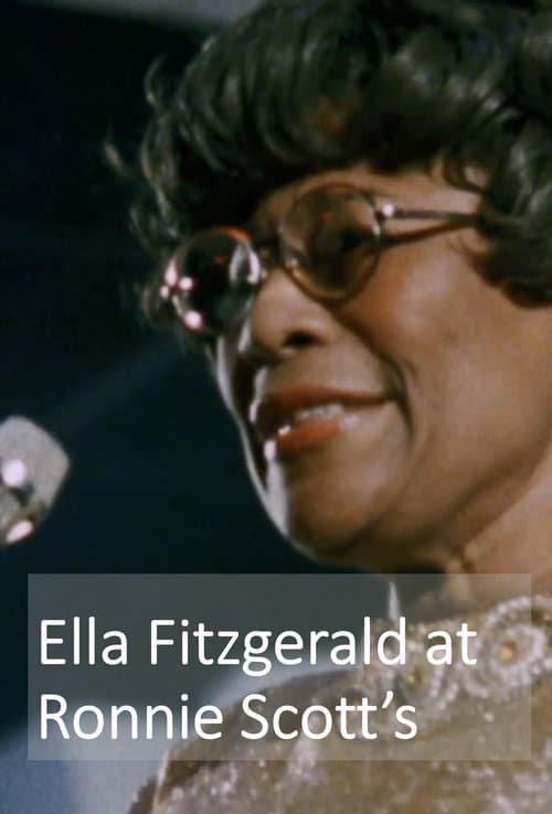 Poster for Ella Fitzgerald at Ronnie Scott’s