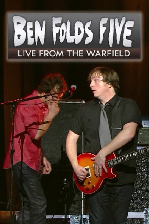 Poster for Ben Folds Five: Live from the Warfield