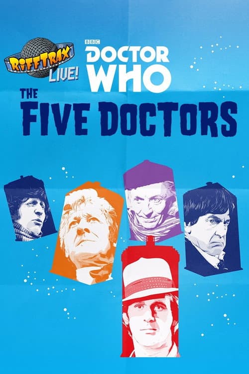 Poster for RiffTrax Live: Doctor Who – The Five Doctors