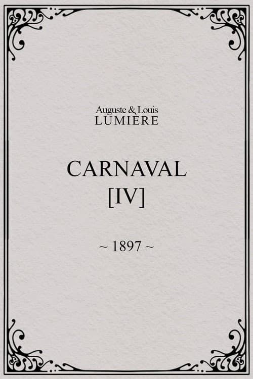 Poster for Carnaval, [IV]