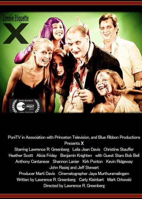 Poster for Zombie Etiquette X