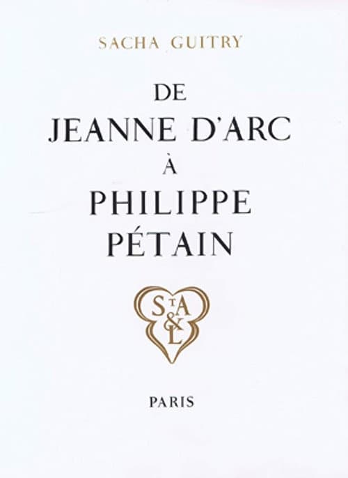 Poster for From Joan of Arc to Philippe Pétain