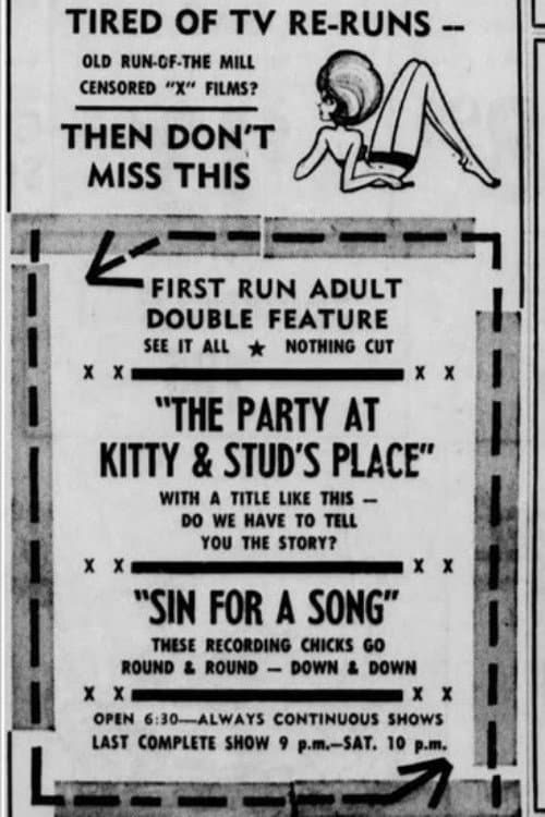 Poster for Sin for a Song