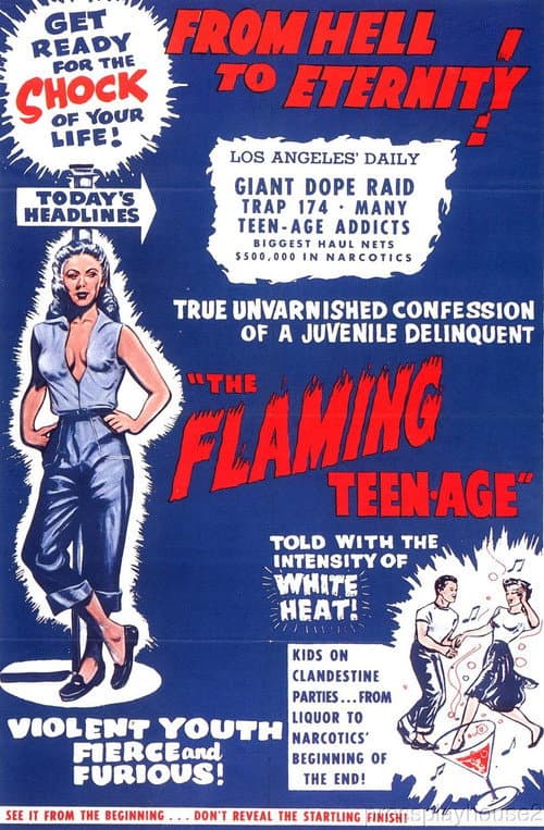 Poster for The Flaming Teenage