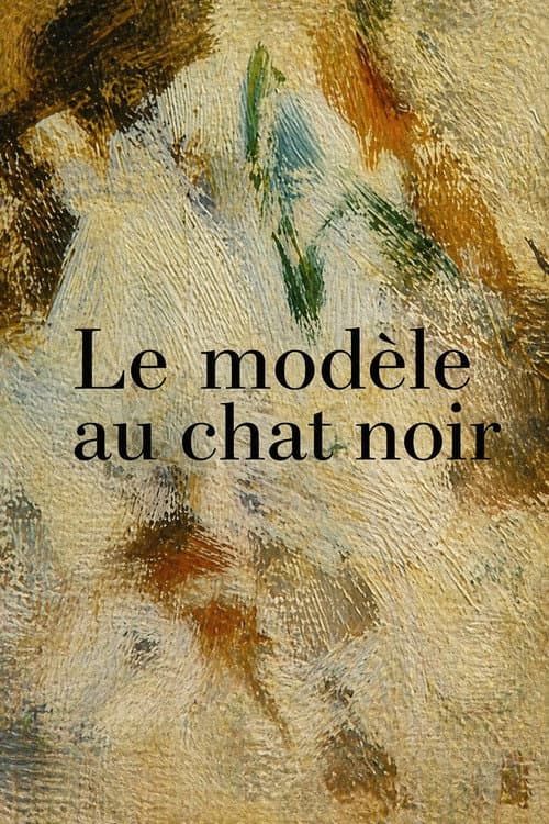 Poster for Édouard Manet « Le modèle au chat noir »