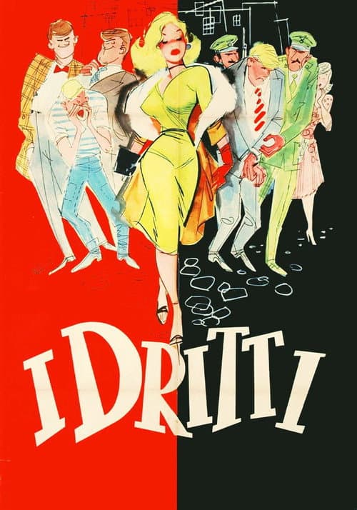 Poster for I dritti