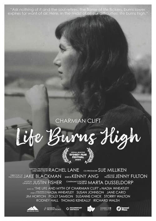 Poster for Charmian Clift - Life Burns High