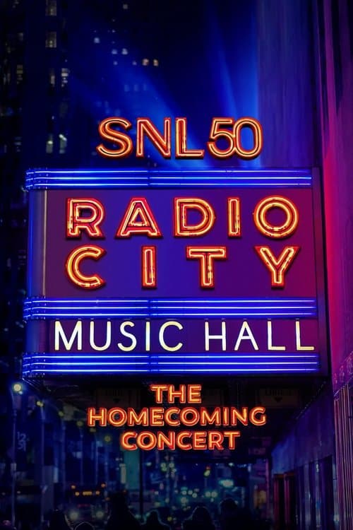 Poster for SNL50: The Homecoming Concert