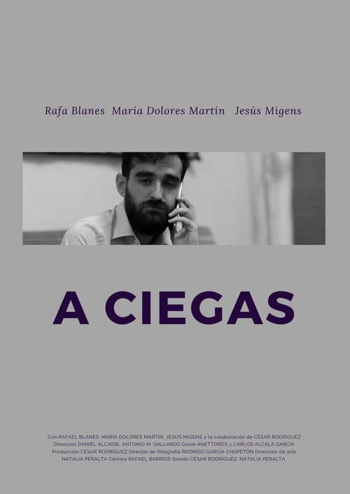 Poster for A ciegas