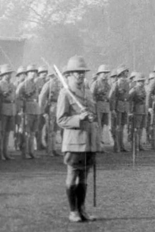 Poster for 5th Calcutta Battalion: Presentation of Colours by H.E. The Viceroy