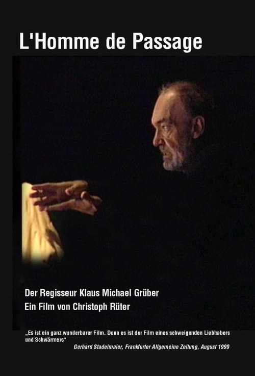 Poster for L 'Homme de Passage - Der Regisseur Klaus Michael Grüber