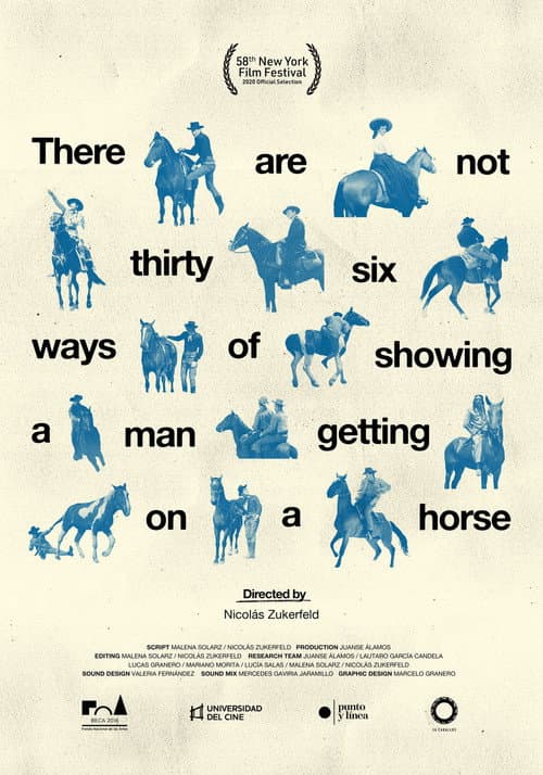Постер до фільму «There Are Not Thirty-Six Ways of Showing a Man Getting on a Horse»