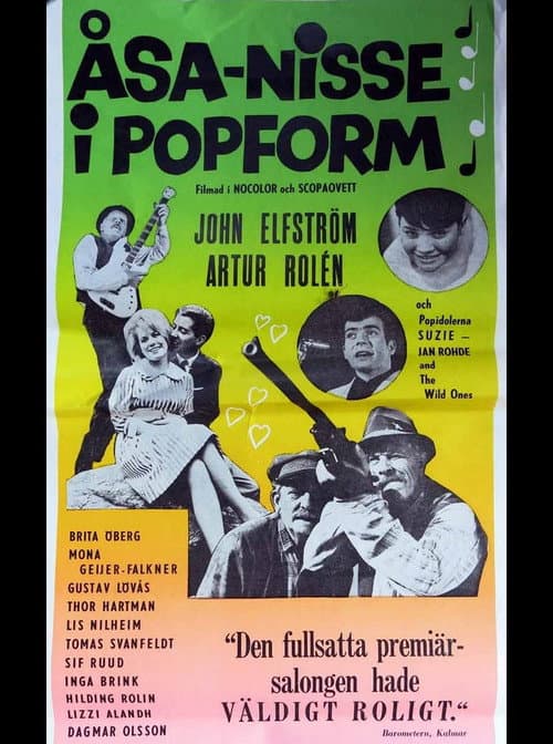Poster for Åsa-Nisse i popform