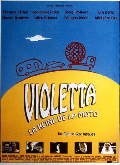 Poster for Violetta, the Motorcycle Queen