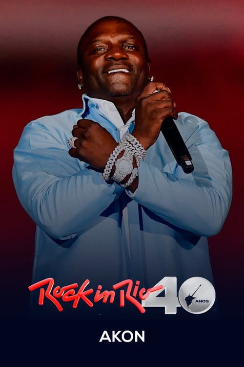 Poster for Akon: Rock in Rio 2024