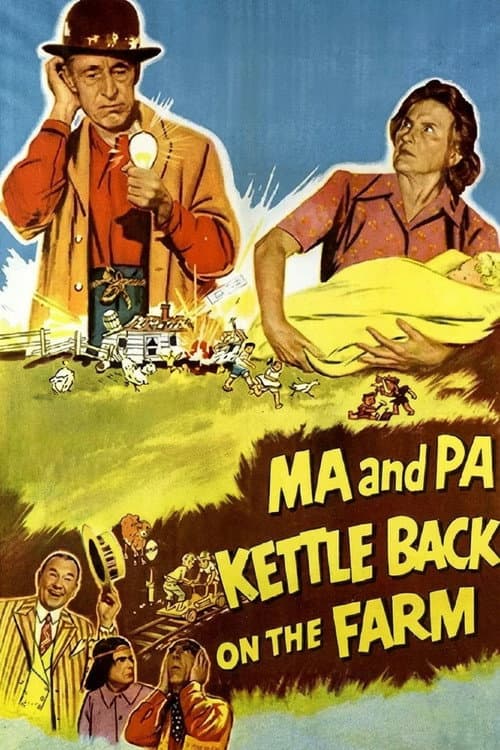 Poster for Ma and Pa Kettle Back on the Farm