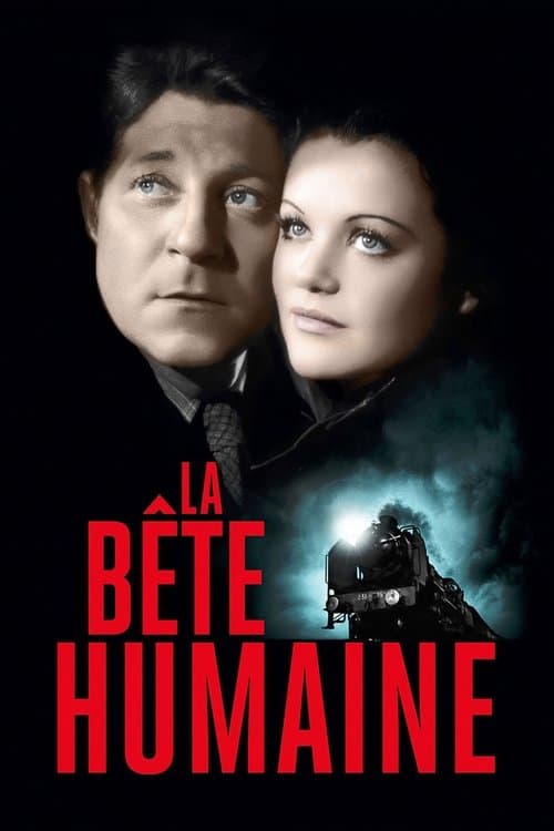 Poster for La Bête Humaine