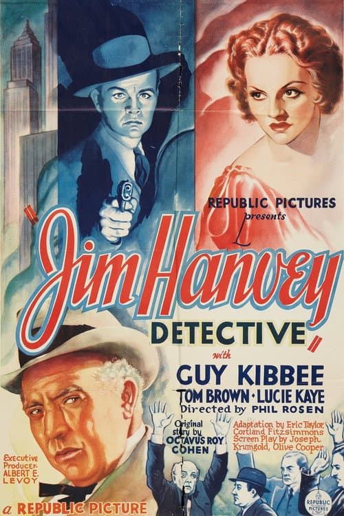 Poster for Jim Hanvey, Detective