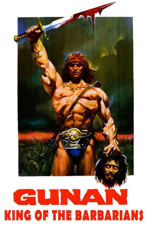 Poster for Gunan, King of the Barbarians