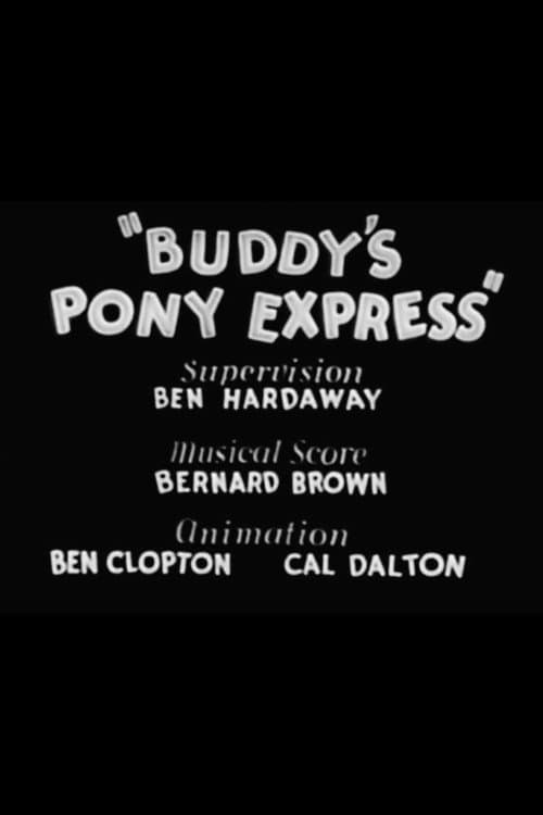 Poster for Buddy's Pony Express