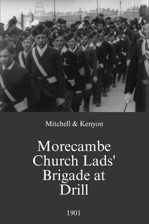 Poster for Morecambe Church Lads' Brigade at Drill
