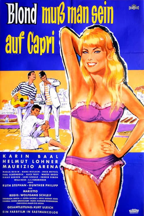 Poster for Blond muß man sein auf Capri
