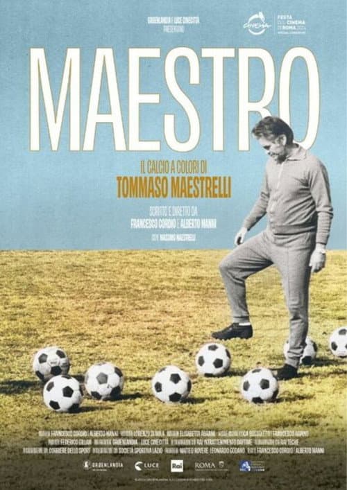 Poster for MAESTRO, il calcio a colori di Tommaso Maestrelli