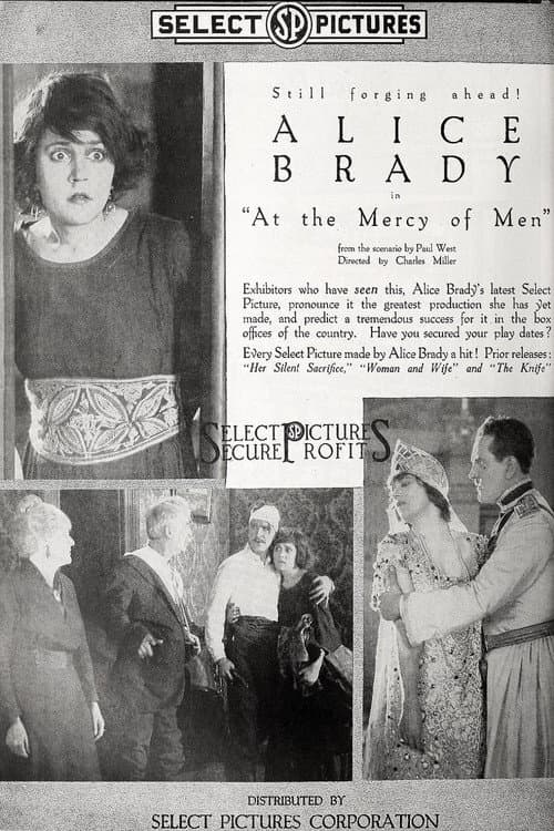 Постер до фільму «At the Mercy of Men»