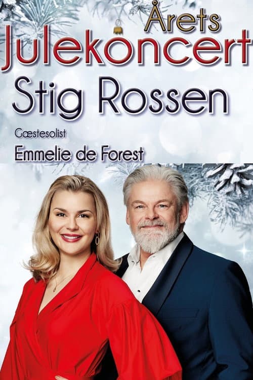 Poster for Årets julekoncert med Stig Rossen