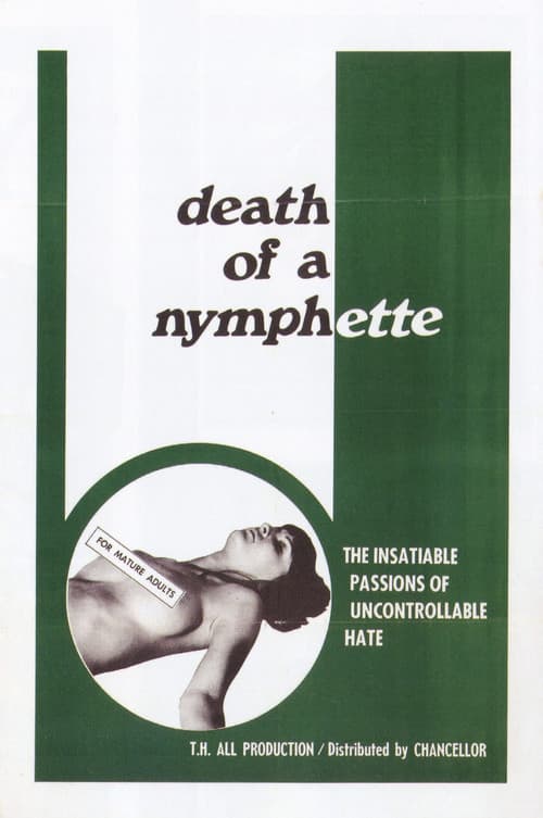 Poster for Death of a Nymphette