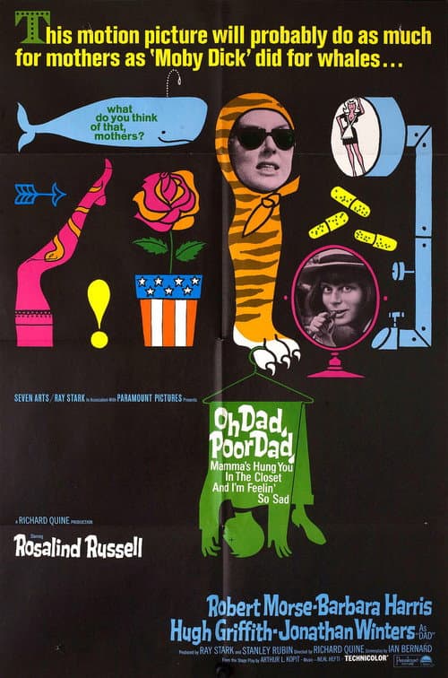 Poster for Oh Dad, Poor Dad, Mamma's Hung You in the Closet and I'm Feeling So Sad