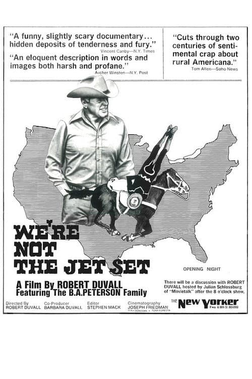 Poster for We're Not the Jet Set