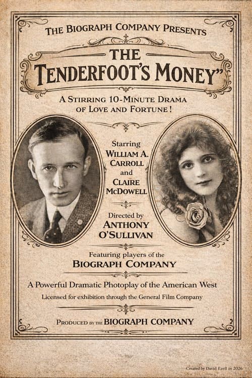 Poster for The Tenderfoot's Money