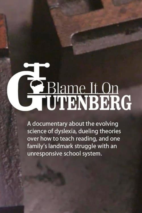 Poster for Blame It On Gutenberg
